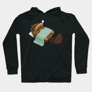 Nerdy Platypus Nap Master Hoodie